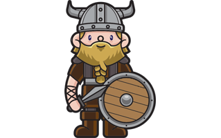 Warrior Shield Free Sticker PNG