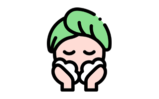 Wash Face Sticker PNG