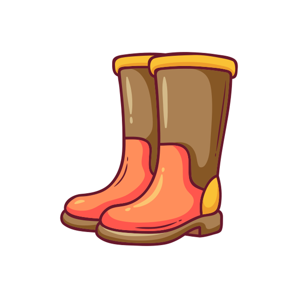 Water Boots Sticker Transparent Image