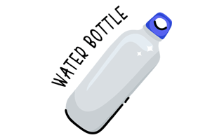 Water Bottle Free Sticker PNG