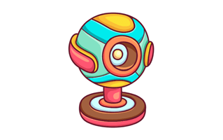 Webcam Free Sticker PNG