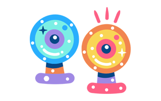 Webcam Sticker PNG