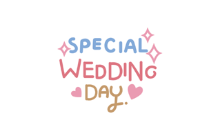 Wedding Day Free Sticker PNG