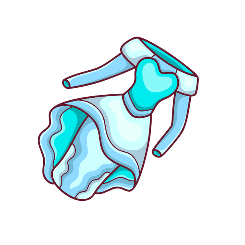 Wedding Dress Free Sticker Transparent Picture
