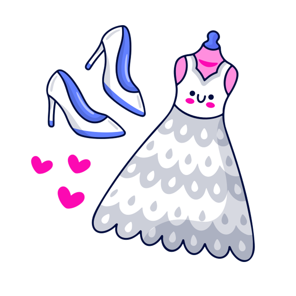 Wedding Dress Free Sticker Transparent Gallery