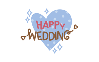 Wedding Free Sticker PNG