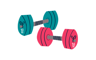 Weights Sticker PNG