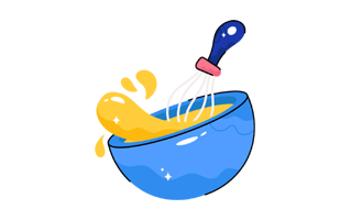 Whisk Free Sticker PNG