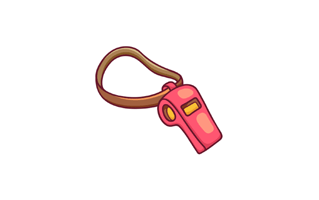 Whistle Free Sticker PNG