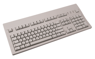 White Keyboard PNG