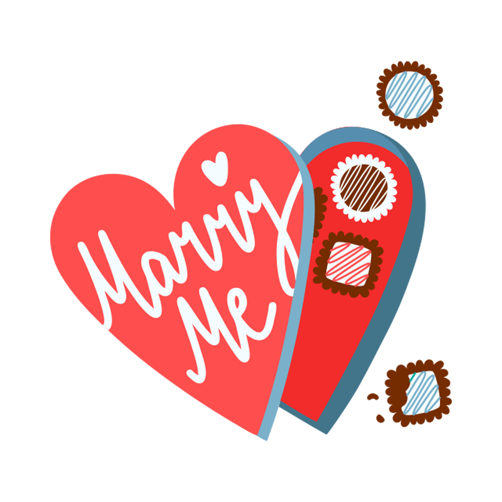 Will You Marry Me Free Sticker Transparent Clipart