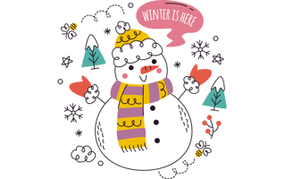 Winter Free Sticker PNG