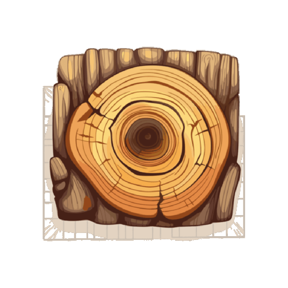 Wood Free Sticker Transparent Clipart