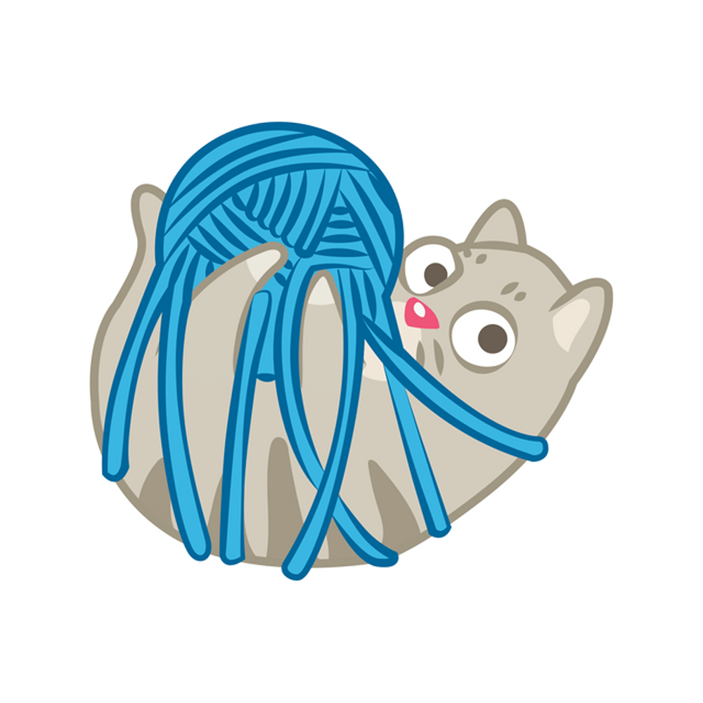 Wool Ball Free Sticker Transparent Clipart