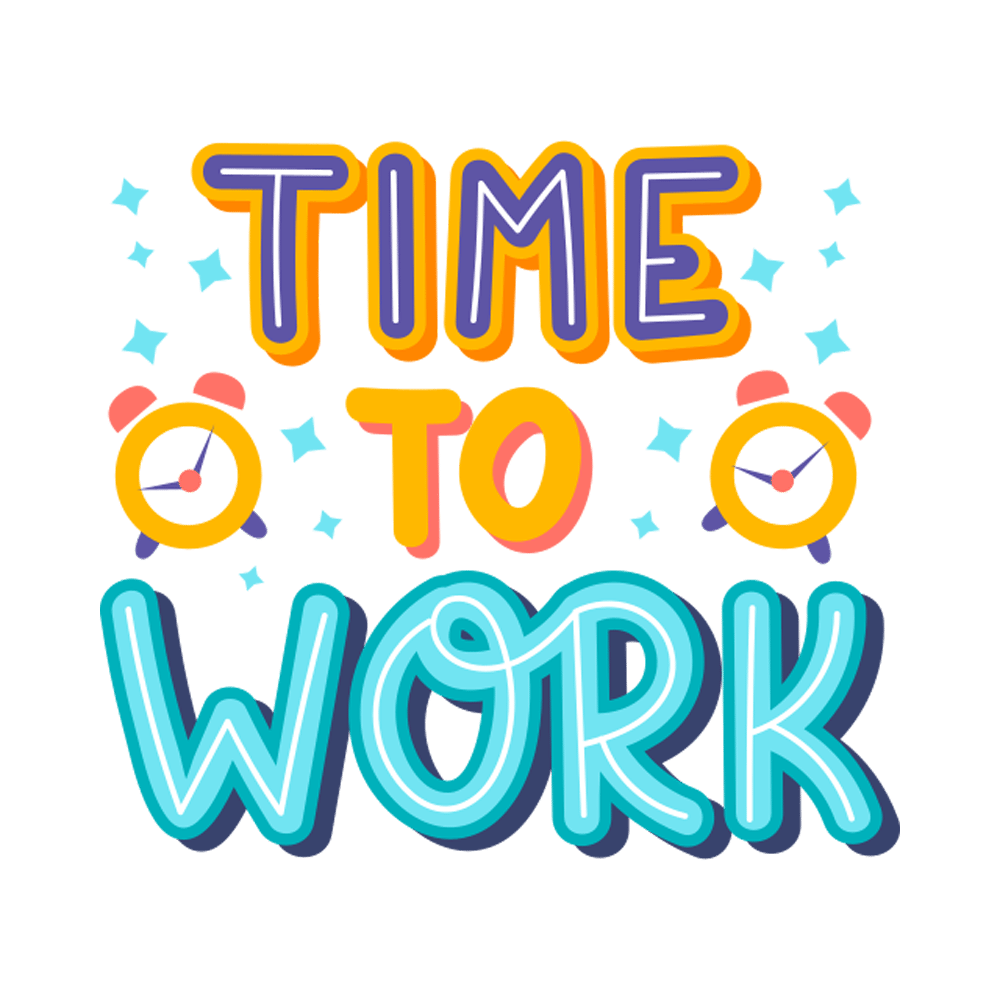 Work Schedule Free Sticker Transparent Photo