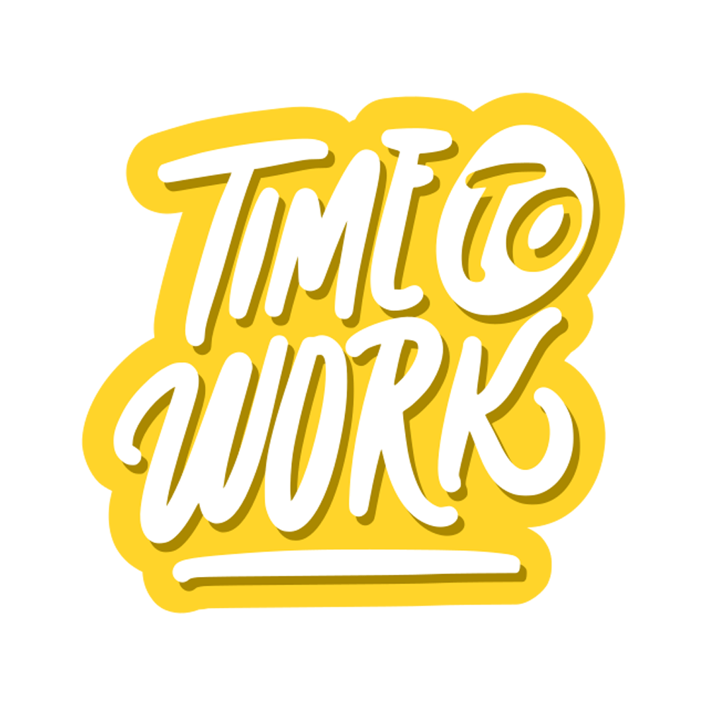 Work Schedule Free Sticker Transparent Gallery