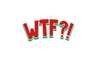 Wtf Sticker PNG