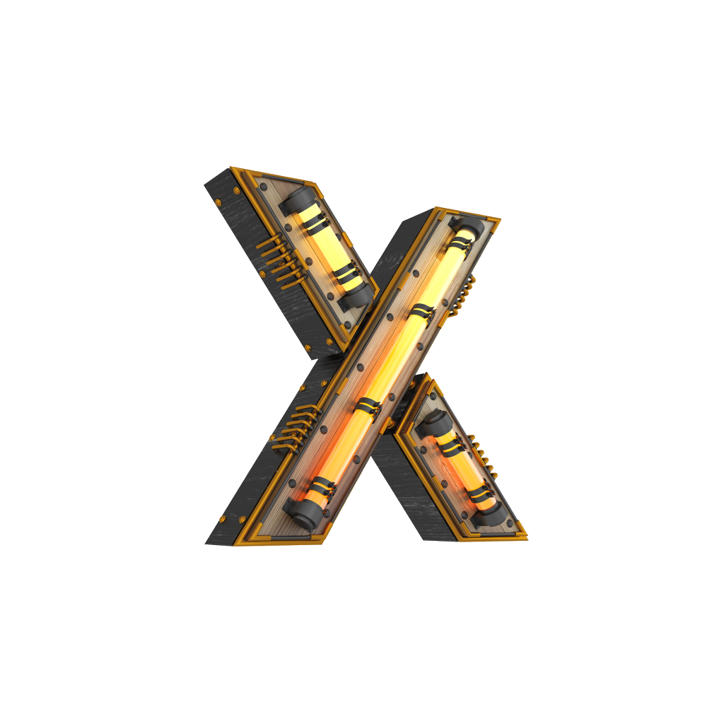 X Alphabet Transparent Image