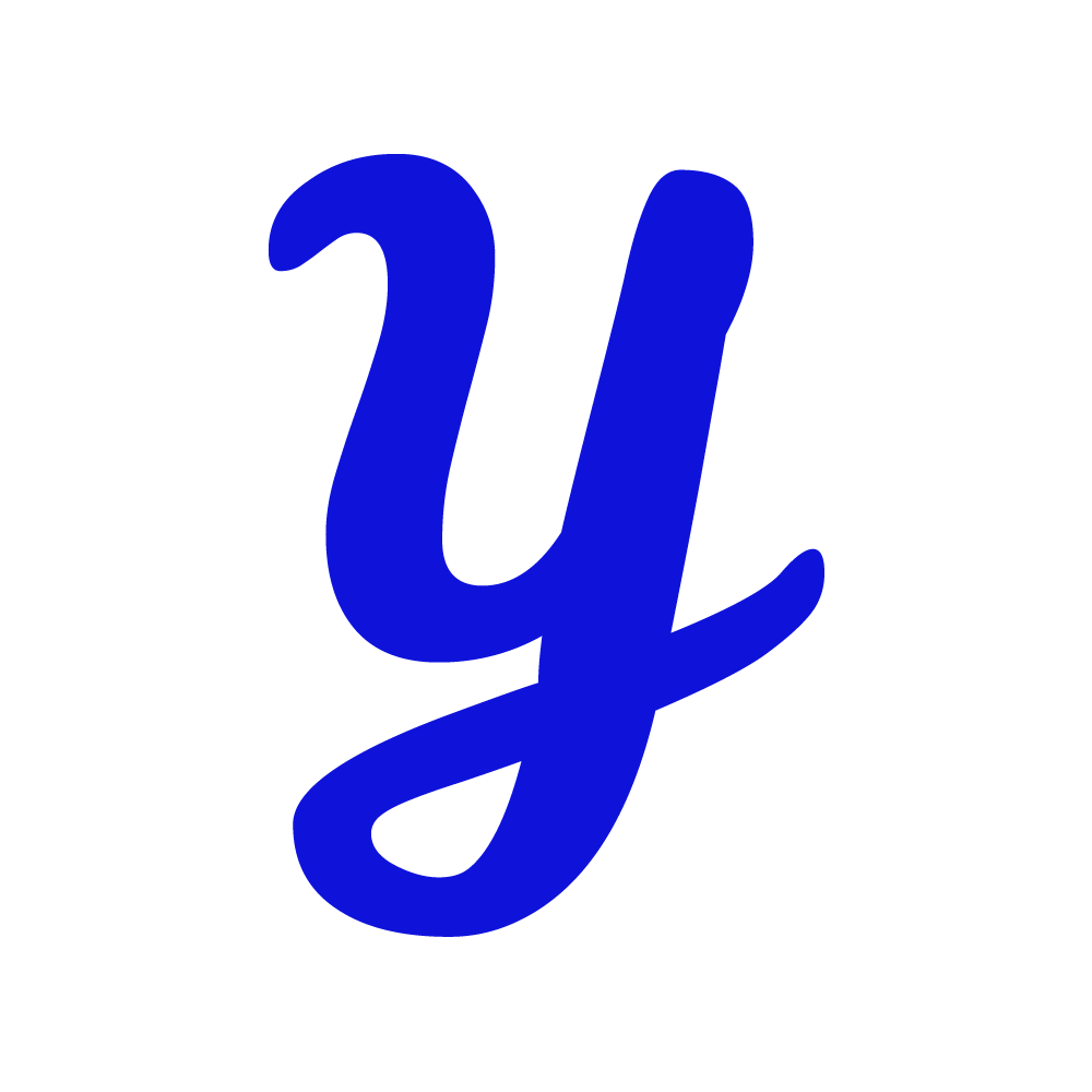Y Alphabet Blue Transparent Photo