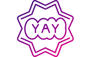 Yay Free Sticker PNG