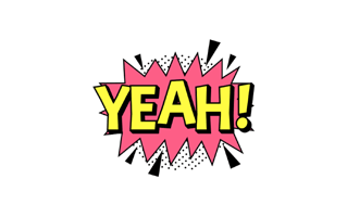Yeah Free Sticker PNG