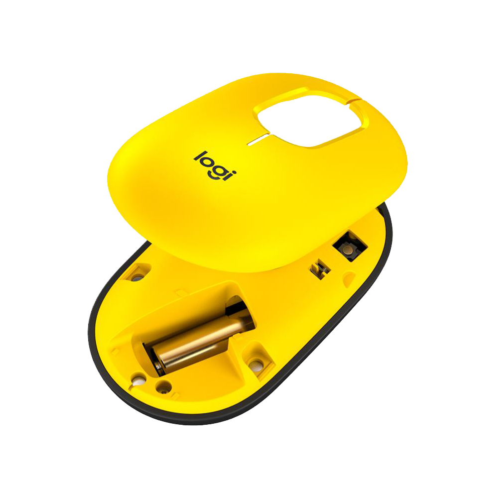 Yellow Computer Mouse Transparent Image