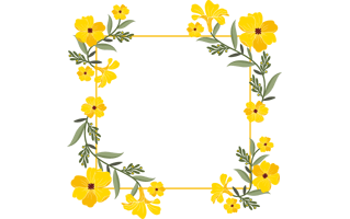 Yellow Frame PNG