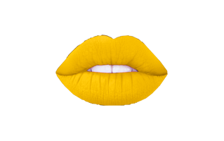Yellow Lips PNG