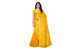 Yellow Saree PNG