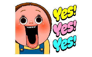 Yes Free Sticker PNG